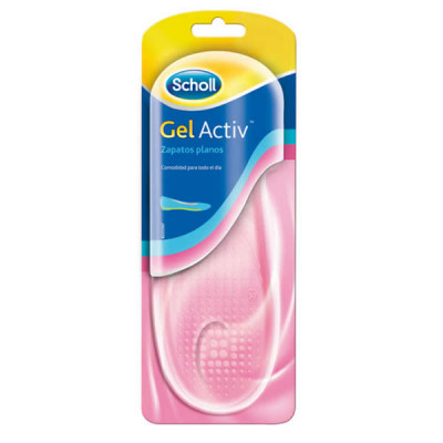 Scholl GelActive Semelles Chaussures Plates Taille 35 40 5