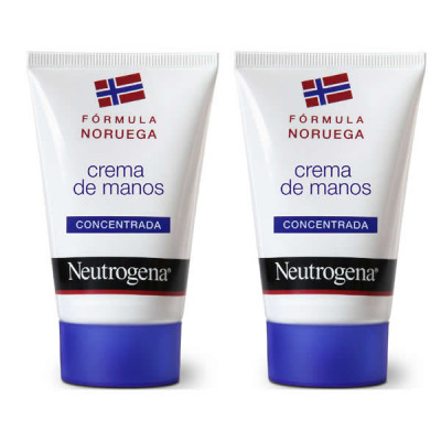 Neutrogena Crème Mains Hydratante Concentrée 2x50ml