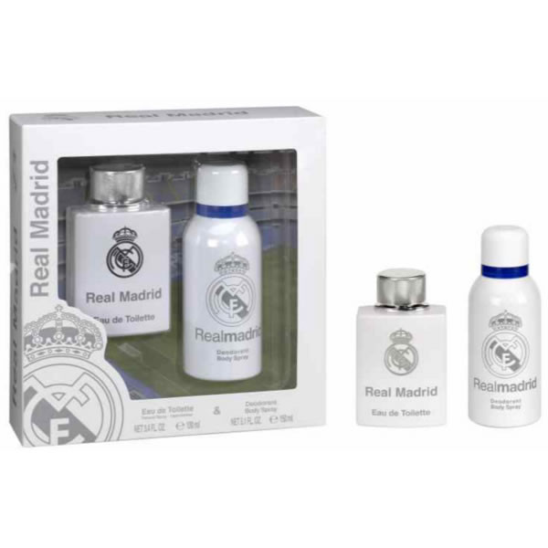Real Madrid Eau De Toilette 100ml Coffret 2 Produits