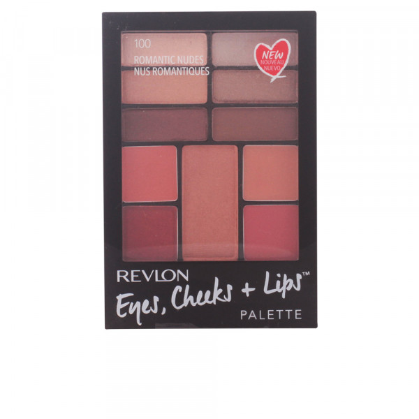 Revlon Eyes Cheeks Lips Palette 100 Romantic Nudes