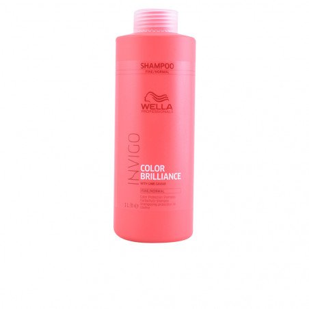 Wella Invigo Color Brilliance Shampooing Cheveux Fins 1000ml