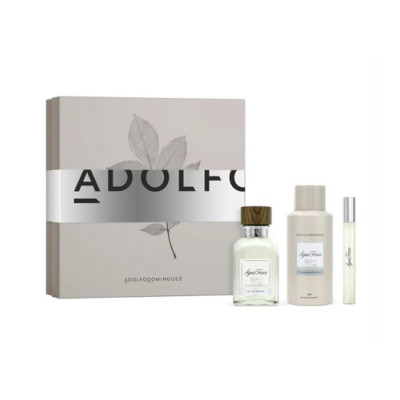 Adolfo Dominguez Agua Fresca Eau De Toilette Vaporisateur 120ml Coffret 3 Produits