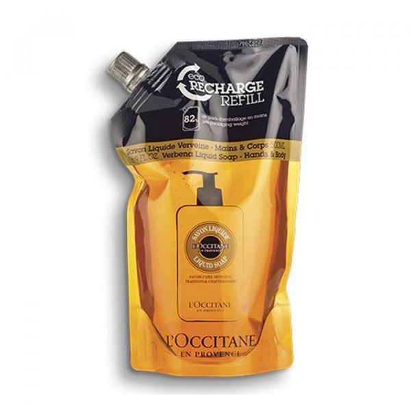 L'Occitane Eco-Recharge Savon Liquide Mains Corps Karité Verveine 500ml