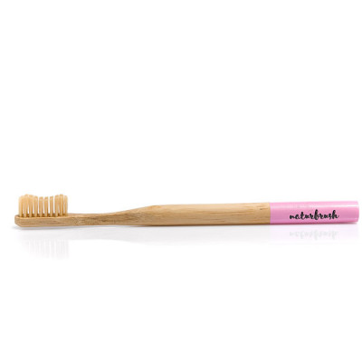 Naturbrush Adult Toothbrush Pink