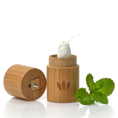 Naturbrush Dental Floss Bamboo Case Coffret 2 Produits